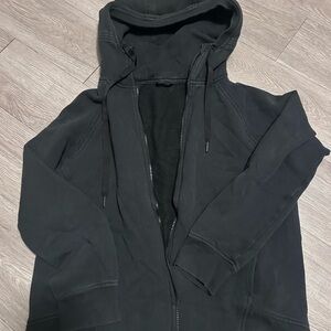 lululemon athletica Black Full-Zip Hoodie Sweater